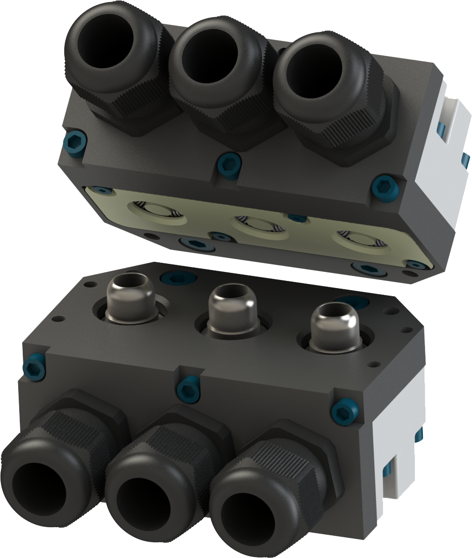 PY4X Modules (Robifix pigtails not shown)