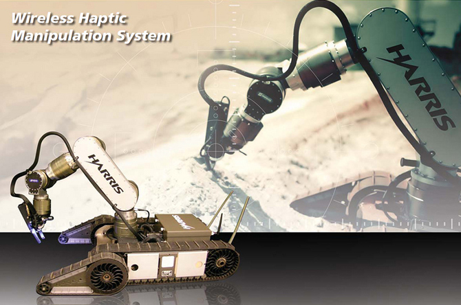 wireless bomb disposal robot