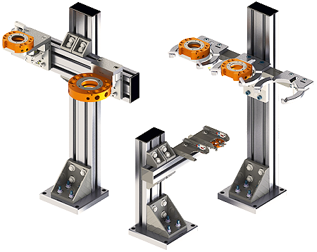 ATI Small Tool Stand: For use with ATI Tool Changer models QC-5 through QC-21